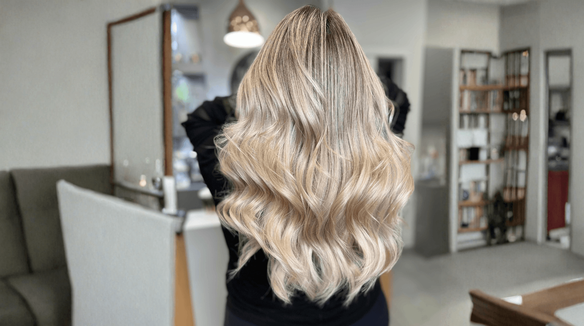 Balayage blond Airtouch