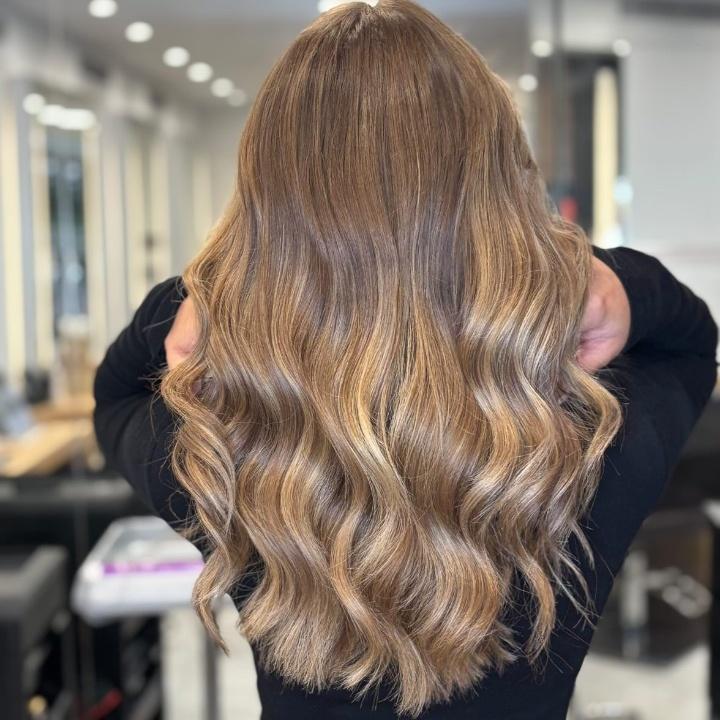 balayage beige: