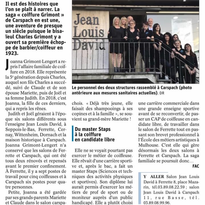 5ème Génération de Coiffeurs