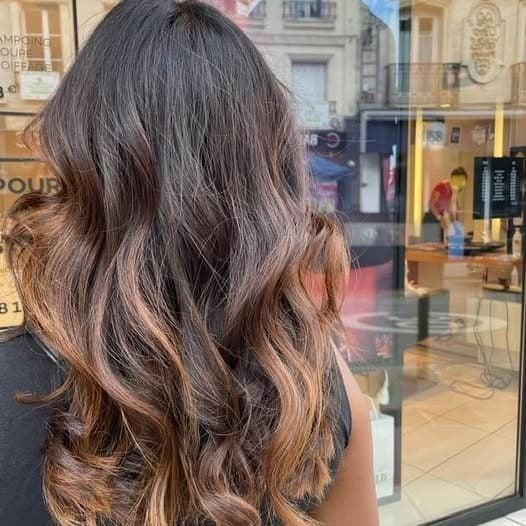 #BALAYAGE #COLORATION #BRUNE #BRILLANCE #GHD #LOREAL #REDKEN