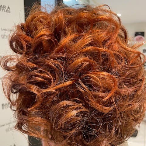 #COLORATION #CONTRAST #BOUCLES EN #GHD #PLANITY