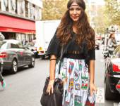 Un headband pour un look hippie chic : streetstyle